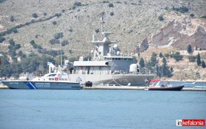 Η πυραυλάκατος ΚΑΡΑΘΑΝΑΣΗΣ (P78) του Πολεμικού Ναυτικού, έδεσε στο λιμάνι του Αργοστολίου! (εικόνες)