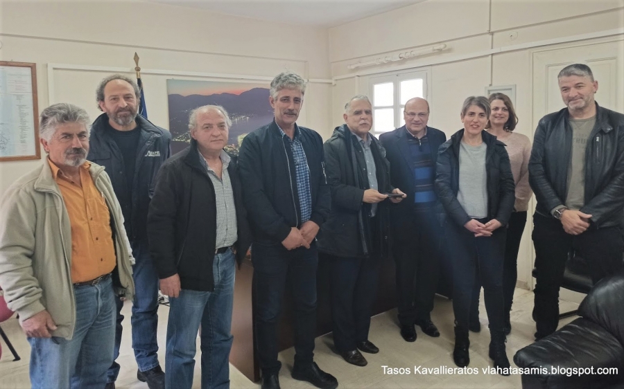 Η περιοδεία του Γιάννη Μπαλάφα στην Κεφαλονιά - Συναντήσεις στο Δήμο Αργοστολίου, Ληξουρίου και Σάμης (Ανανεωμένο - Εικόνες)
