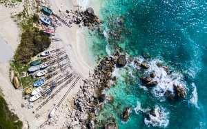 Οι ομορφότερες παραλίες της Κεφαλονιάς από ψηλά (εικόνες)