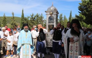 Πλήθος πιστών στο Αντιμήρι του Αγίου Γερασίμου στα Ομαλά (εικόνες)
