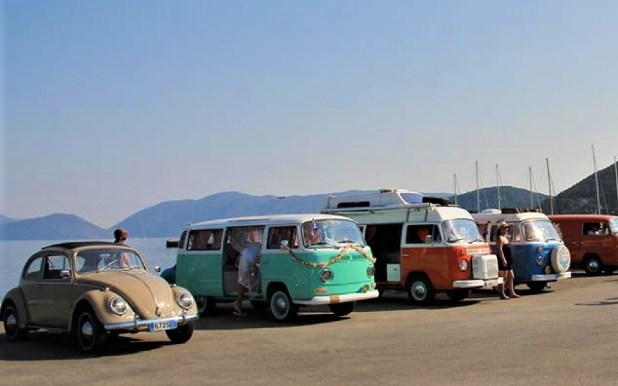 3ημερη συνάντηση κλασικών VW στην Κεφαλονιά
