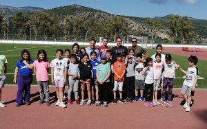 Στην Κεφαλονιά ο Κώστας Κεντέρης! Επίσκεψη στο ΔΑΚ Αργοστολίου, είδε με τους μικρούς αθλητές της ΓΕΚ!