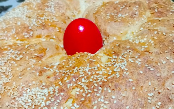 Λαμπροκουλούρα αφράτη και μυρωδάτη από την Σία Λαδά