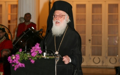 Κέρκυρα: Επίσημη τελετή προς τιμήν του Αρχιεπισκόπου Τιράνων και Αλβανίας Αναστάσιου (εικόνες)