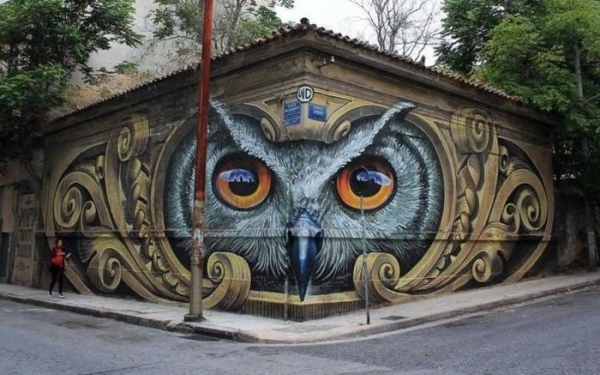 Βανδάλισαν το ωραιότερο γκραφίτι της Αθήνας