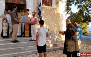 Βλαχάτα: Η λιτάνευση του ιερού λειψάνου και τις ιεράς εικόνας της Αγίας Μαρίνας (εικόνες)
