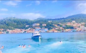 Ο Αγιασμός των Υδάτων στο λιμάνι της Ιθάκης