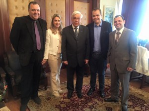 Συνάντηση του Προέδρου της Δημοκρατίας με το ΔΣ της Κεφαλληνιακής Αδελφότητας Αθηνών