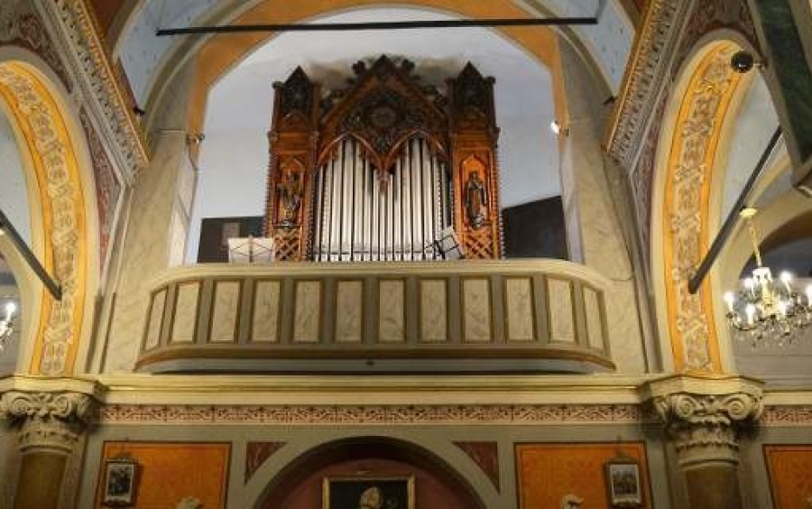 Το εκκλησιαστικό όργανο της Σύρου είναι ένα κόσμημα -Εργο τέχνης του 1888 [εικόνες]
