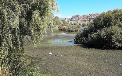 Μετά την Παμβώτιδα «στέγνωσε» και η λίμνη της Καστοριάς - Ανησυχητικές εικόνες