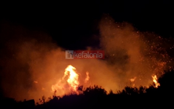 Οριοθετήθηκε η πυρκαγιά στην Πάστρα, κατασβέστηκε η φωτιά στην Σκάλα (Ανανεωμένο - εικόνες - video)