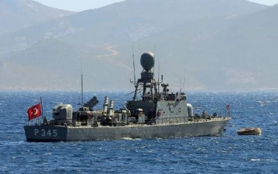 Πρόκληση στο Αιγαίο: Τουρκικό πολεμικό πλοίο έκανε βολές κοντά στο Φαρμακονήσι