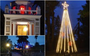 Κουρκουμελάτα: Άναψε το Χριστουγεννιάτικο δέντρο! (εικόνες)