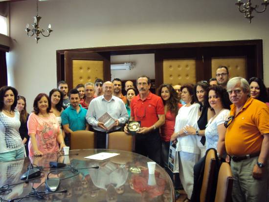 Επίσκεψη Πολιτιστικού Συλλόγου «Λαοδάμας» από την Κέρκυρα στον Αντιπεριφερειάρχη Σωτήρη Κουρή