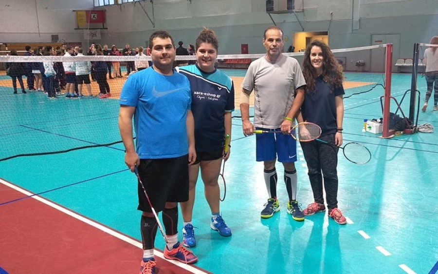 Τρεις αθλητές του ΑΙΝΟΥ συμμετείχαν στο περιφερειακό πρωτάθλημα Πελοποννήσου Badminton