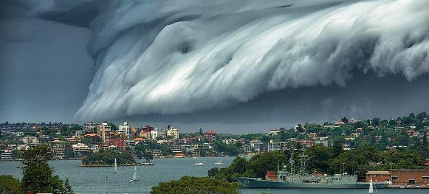 Το σύννεφο «ρολό» που τρόμαξε τους Αυστραλούς - Μοναδικό φαινόμενο [εικόνες]