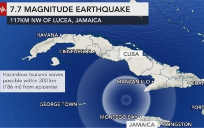 Σφοδρός σεισμός 7,7 ρίχτερ στην Καραϊβική