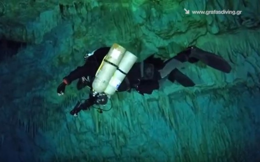 Εκπληκτικό video του δικτύου σπηλαίων Χιριδόνι - Σωτήρα στα Πουλάτα! (video)