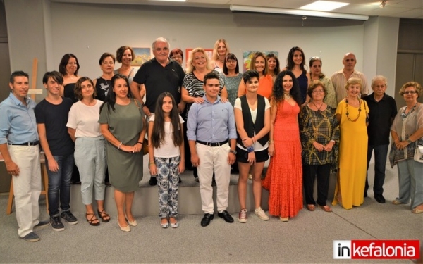 Πραγματοποιήθηκαν τα εγκαίνια της «7ης Ανοικτής Καλλιτεχνικής Τριλογίας Κεφαλονιάς» (εικόνες)