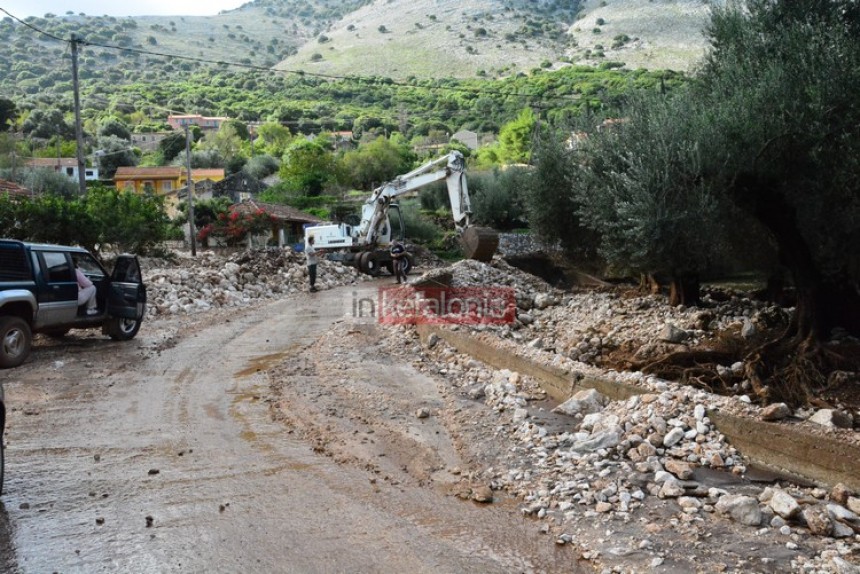 Άμεση καταγραφή των ζημιών που υπέστησαν τα νοικοκυριά της Πυλάρου από τις πλημμύρες