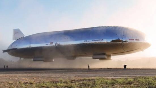 Έτοιμο το μεγαλύτερο αερόπλοιο στον κόσμο! (VIDEO)
