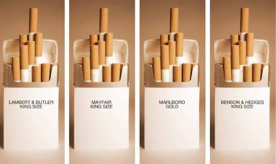Τα ενιαία πακέτα κάνουν το τσιγάρο λιγότερο ελκυστικό