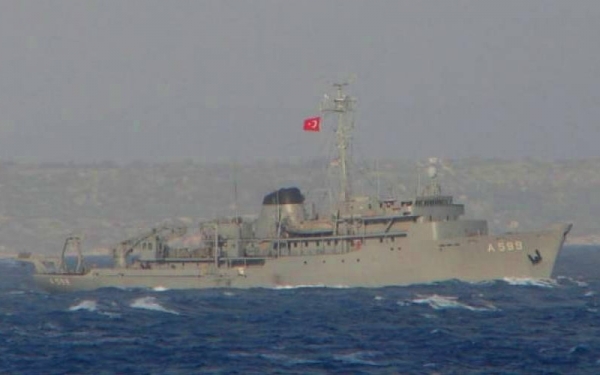 ΕΚΤΑΚΤΟ: Στο... Αγιο Ορος έστειλε ερευνητικό σκάφος η Αγκυρα - Καταδιώκεται από πλοίο του Πολεμικού Ναυτικού