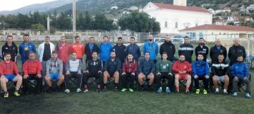 Ξεκίνησε η Σχολή Προπονητών UEFA C στα Φαρακλάτα (εικόνες)
