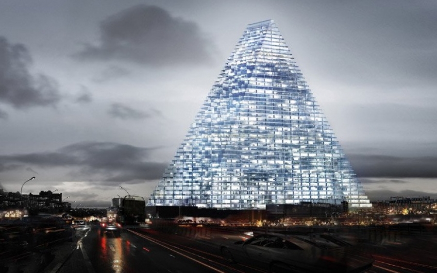 Πύργος από γυαλί ύψους 180 μέτρων χτίζεται στο Παρίσι -Ενα τεράστιο έργο που προκαλεί αντιδράσεις [εικόνες]