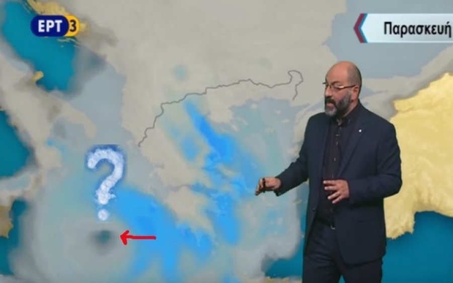 Σάκης Αρναούτογλου: Πρόβλεψη για εκδήλωση μεσογειακού κυκλώνα στο Ιόνιο το βράδυ της Παρασκευής
