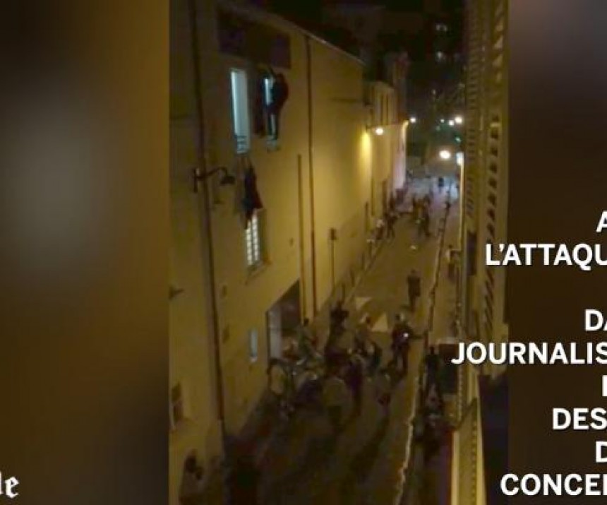 Σοκαριστικό ντοκουμέντο της Le Monde - Πανικός, τραυματίες και άνθρωποι κρεμασμένοι από τα παράθυρα στο Bataclan (video)