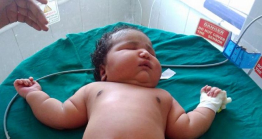 Μωρό-γίγας γεννήθηκε στην Ινδία