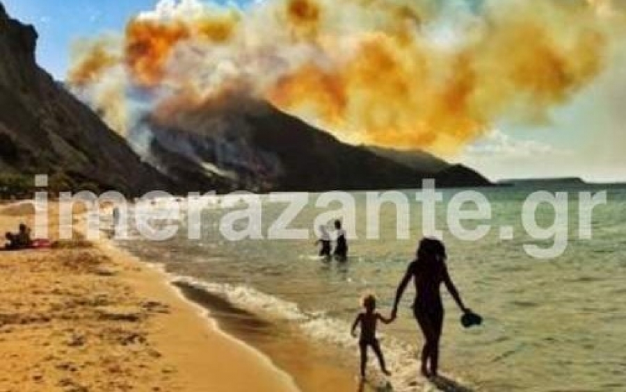 Στις φλόγες η Ζάκυνθος - Σε τέσσερις ημέρες ξέσπασαν 15 πύρινα μέτωπα