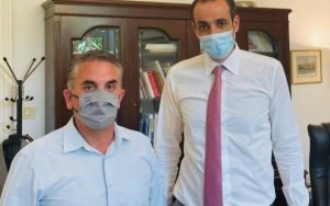 Στανίτσας: Συνάντηση στο Μαξίμου με τον Γενικό Γραμματέα του Πρωθυπουργού, Γρηγόρη Δημητριάδη