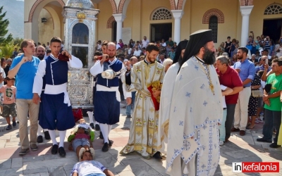 Με λαμπρότητα γιορτάστηκε το Αντιμήρι του Αγίου Γερασίμου στα Ομαλά (εικόνες)