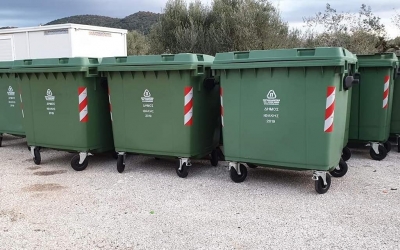 35 νέοι κάδοι σκουπιδιών στον Δήμο Ιθάκης
