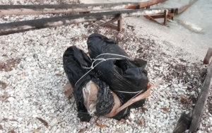 Σακούλες με 52 κιλά ναρκωτικά εντοπίστηκαν σε παραλία της Παλικής! (εικόνα)