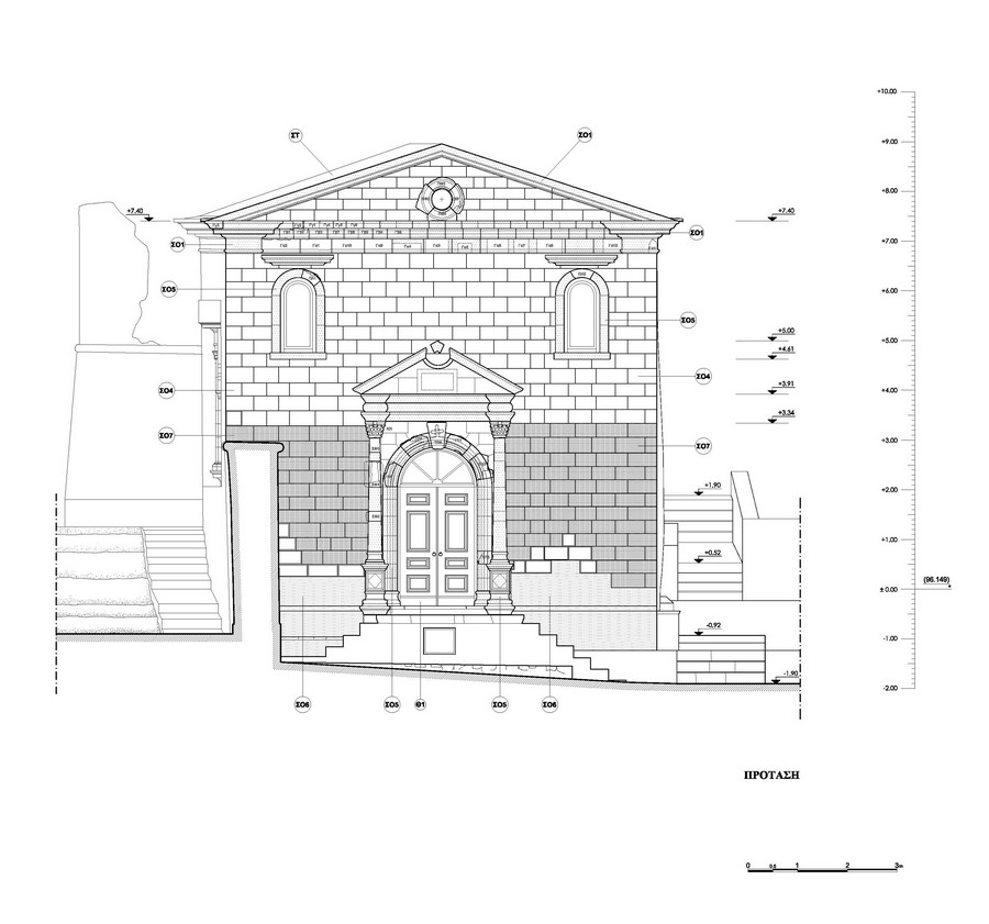 West facade proposal