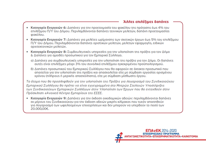 ΕΝΗΜΕΡΩΤΙΚΟ ΕΝΤΥΠΟ ΔΡΑΣΗΣ ΑΝΟΙΚΤΑ ΚΕΝΤΡΑ ΕΜΠΟΡΙΟΥ2 001