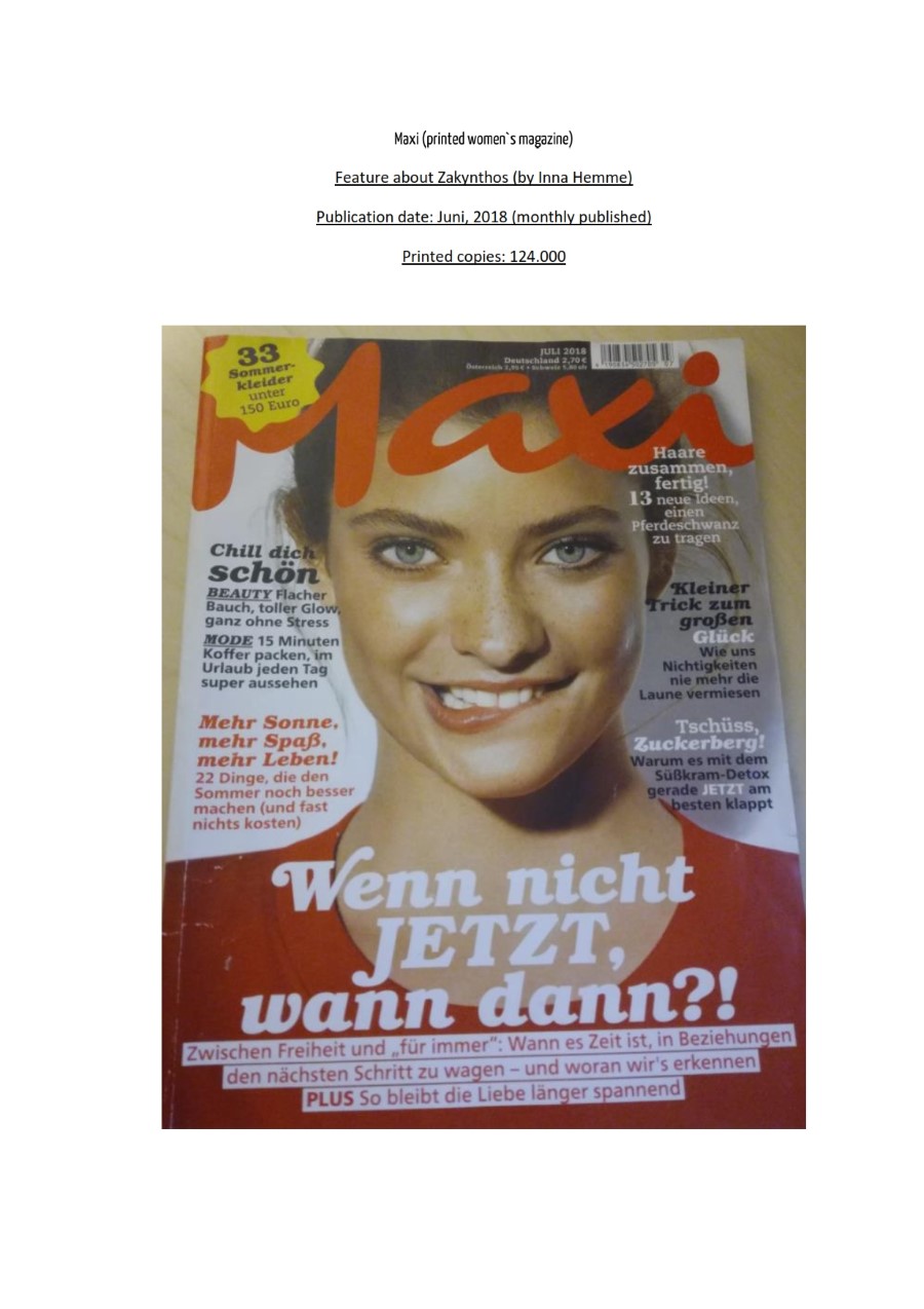 Holiday by Condor Summer 2018 clipping 002