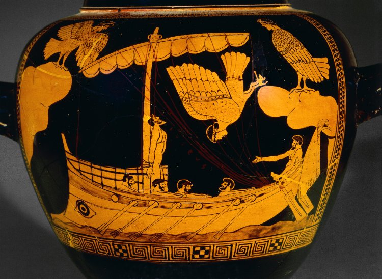2. The Siren Vase stamnos British Museum