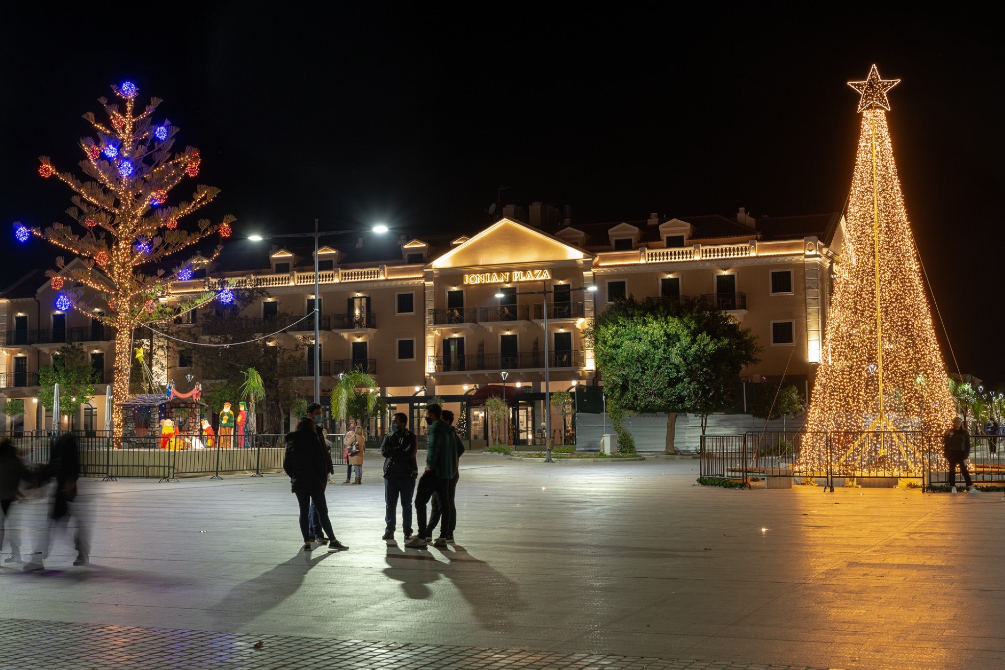 Κεντρική Πλατεία Αργοστολίου, Χριστούγεννα 2020