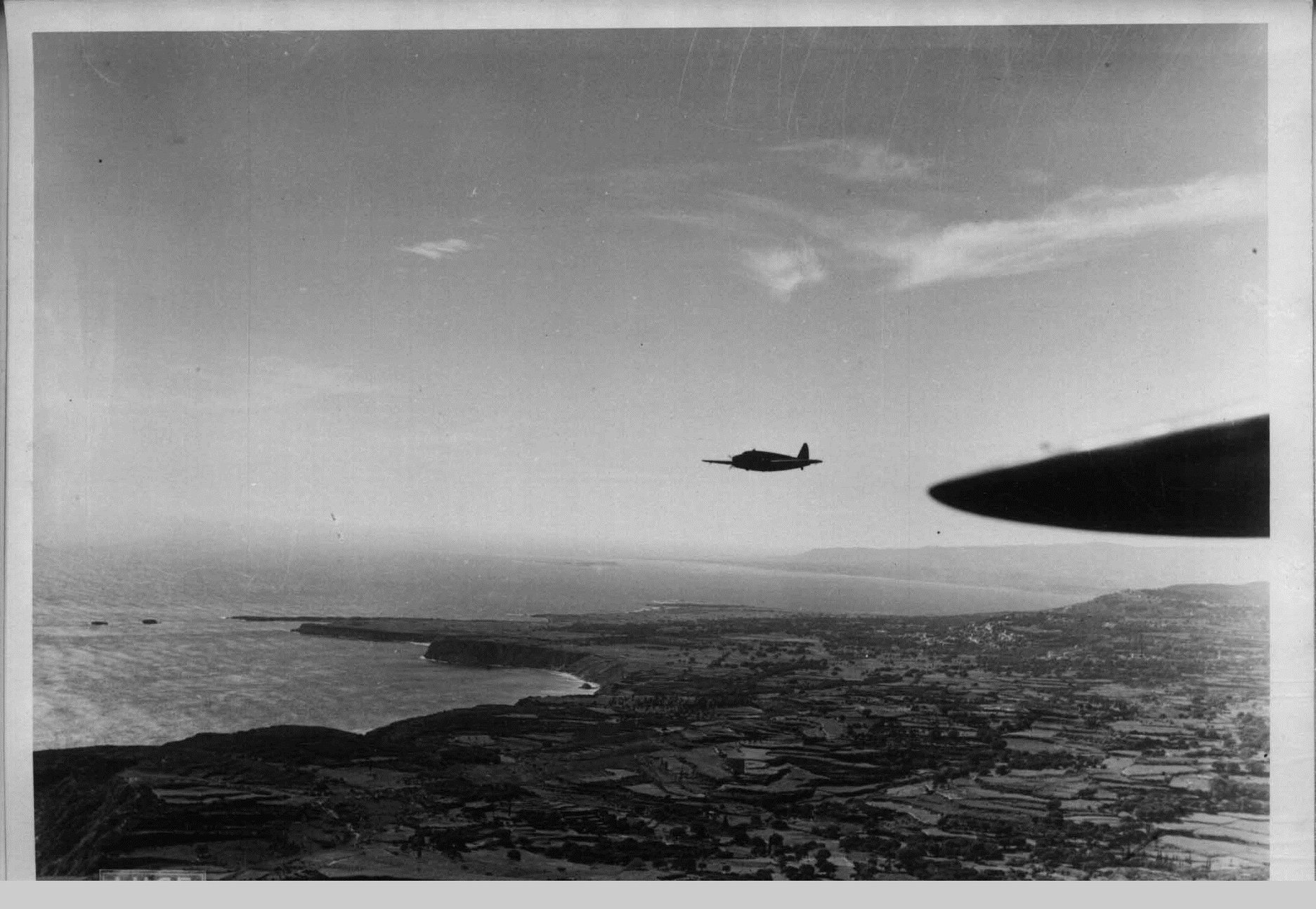 2. GreeceMay 1941. Italian planes over Kefalonia