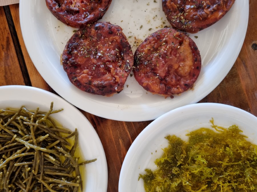 Antheia Kotsi Kefalonia Winemakers lunch by George Antonellos at Vatsa Spiaggia
