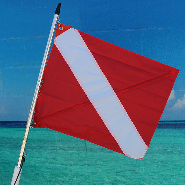 III. Diver down flag