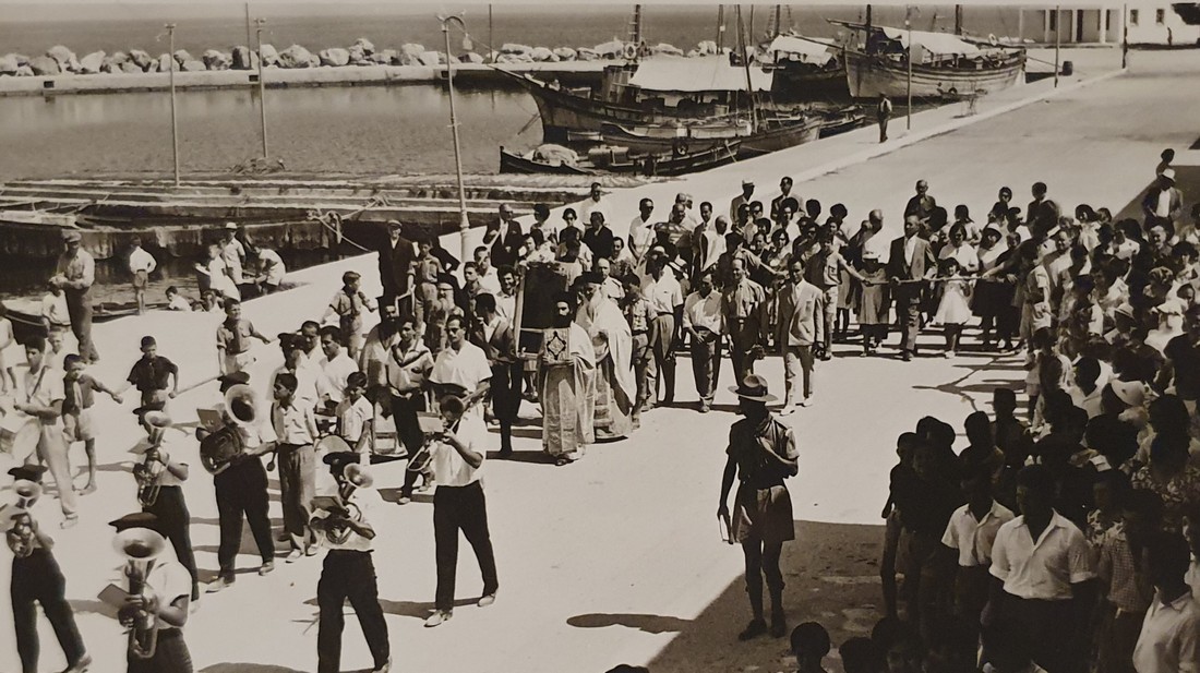 1960 στην παραλιακή λεωφόρο της Σάμης