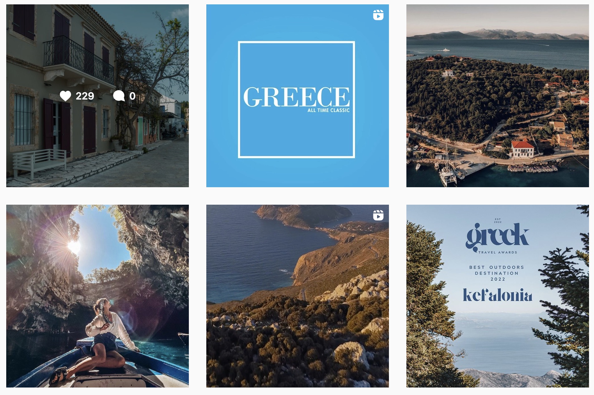 kefalonia island instagram