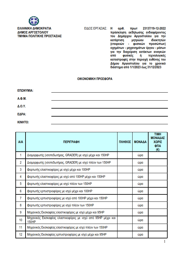 ΟΙΚΟΝΟΜΙΚΗ ΠΡΟΣΦΟΡΑ ΜΗΤΡΩΟΥ 2023 001