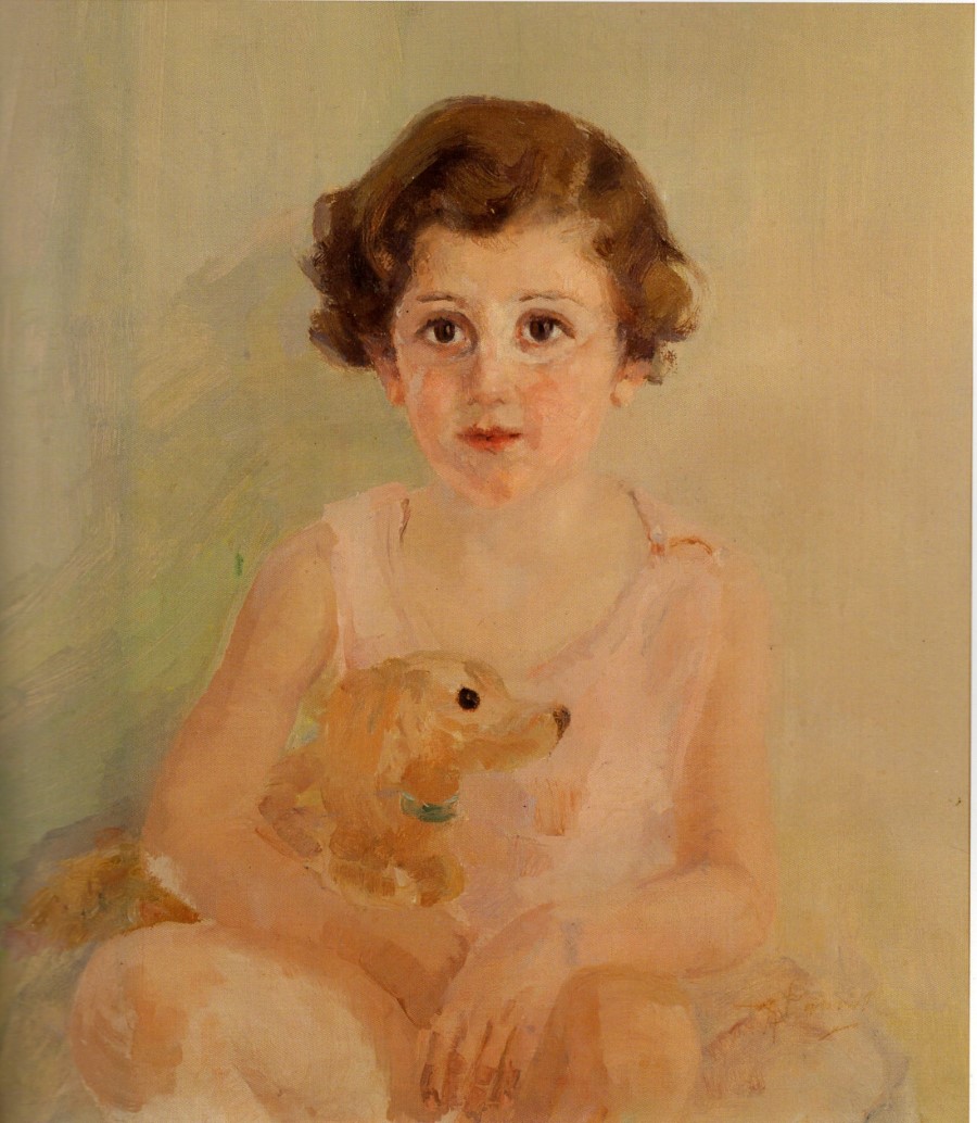 ΑΝΝΑ ΦΑΡΑΝΤΑΤΟΥ Παιδί με σκύλο 1938jpg