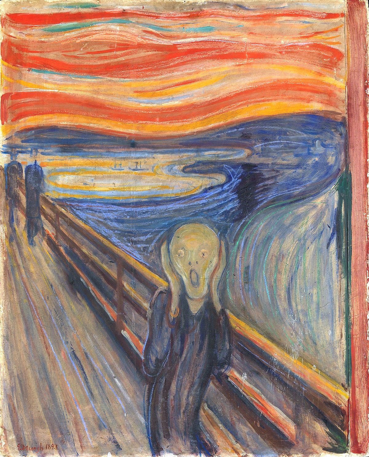 Edvard Munch 1893 The Scream